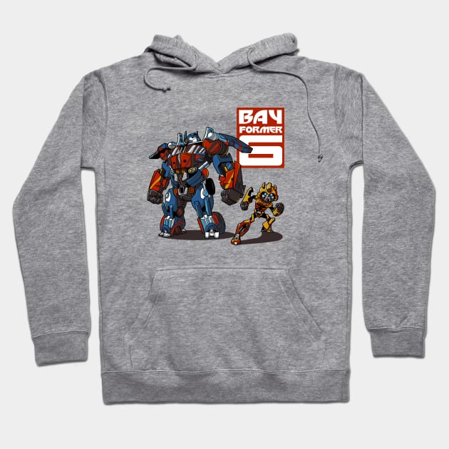 Bay Former Six Hoodie by Ninjaink